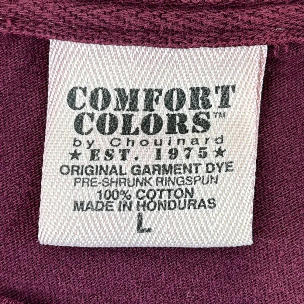 COMFORT COLORS Texas A&M TAMU Aggies T-shirt Size Large